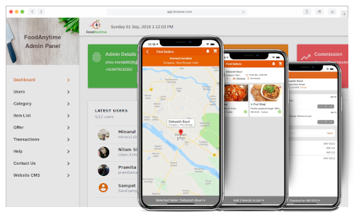 FoodAnytime app